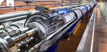 Der große Hadron-Collider am CERN in der Schweiz