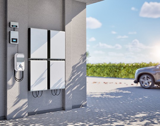 image of residential energy storage system