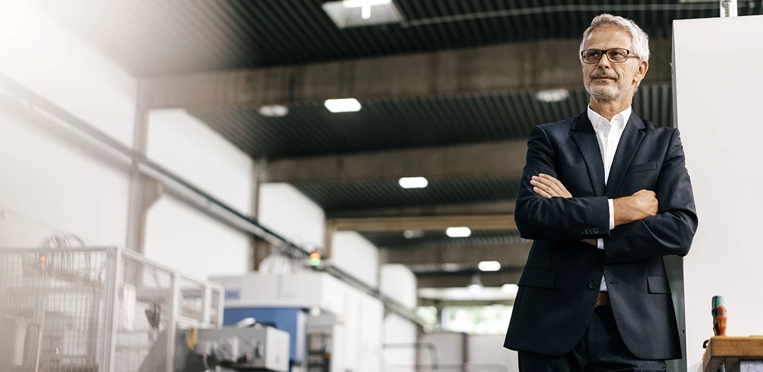 A lab manager oversees tools and processes at his facility.