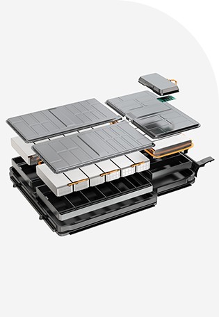 image of battery storage system