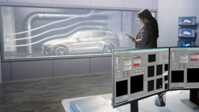Wind tunnel test system