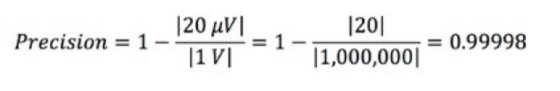 Precision formula