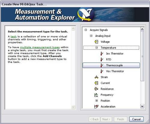 Using the DAQ Assistant in MAX