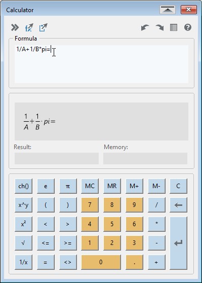  The DIAdem Calculator is used to input your custom formulas into DIAdem.