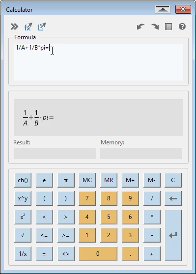  The DIAdem Calculator is used to input your custom formulas into DIAdem.