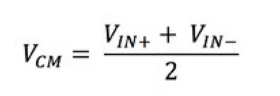 Calcul de la tension de mode commun