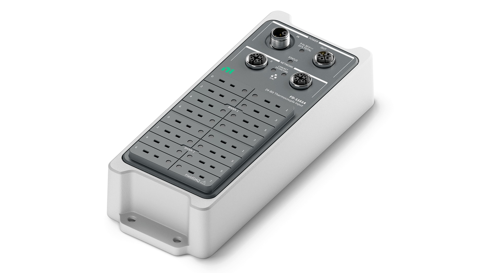 Modulares Datenerfassungssystem NI CompactDAQ mit Messmodulen der C-Serie