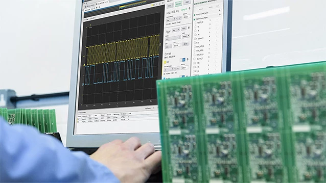 NI LabVIEW software lab monitor