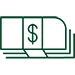 dollar bills icon