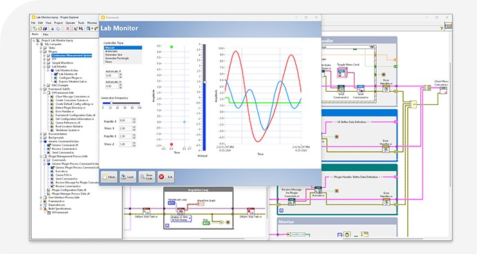 image of NI LabVIEW software