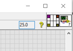 Default LabVIEW VI icon and connector 