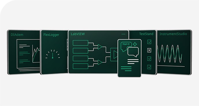 image of NI LabVIEW+ suite software