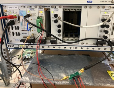 使用PXI系统的ML-DPD原型应用程序的测试设置