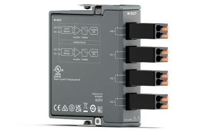 Stromeingangsmodul der C-Serie mit 4 Kanälen, 5 Aeff, 50 kS/s pro Kanal, 24 Bit