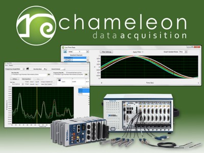 Chameleon high channel count data acquisition hardware and software