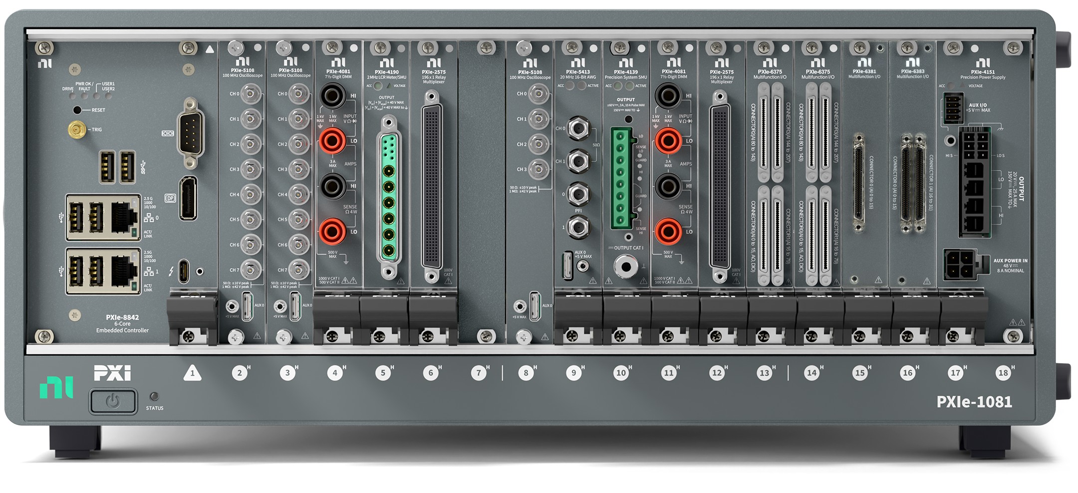 component view of PXI
