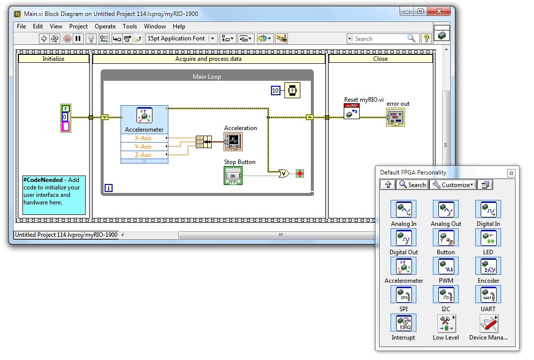 Required And Optional Software To Program Ni Myrio Ni