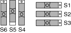 SCB-100 Single-Ended Temperature Sensor Mode DIP Switch