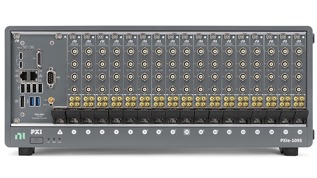 High channel count with multiple PXI Oscilloscopes