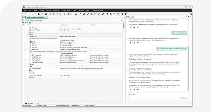 image of NI TestStand software