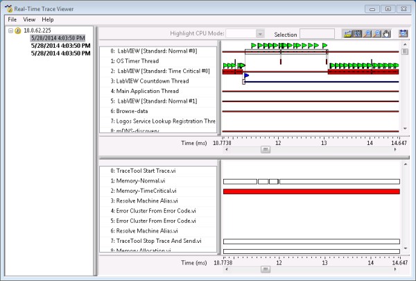 Real-Time Trace Viewer. 
