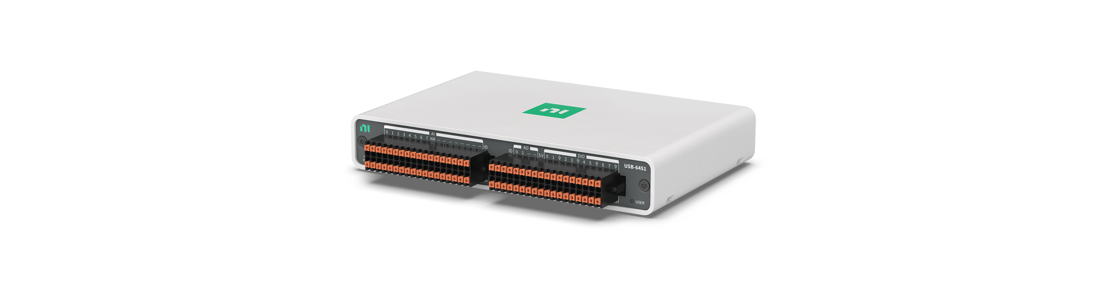 Simultaneous sampling NI USB-6451 mioDAQ device