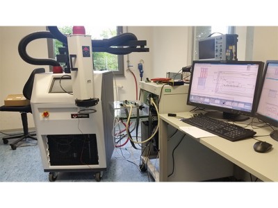 Melexis characterization setup while testing under different temperatures