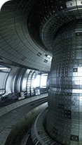 Abbildung eines nuklearen Tokamak