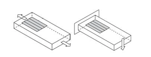 La tensión axial mide cómo un material se estira o se separa. La tensión por flexión mide un estiramiento en un lado y una contracción en el otro lado