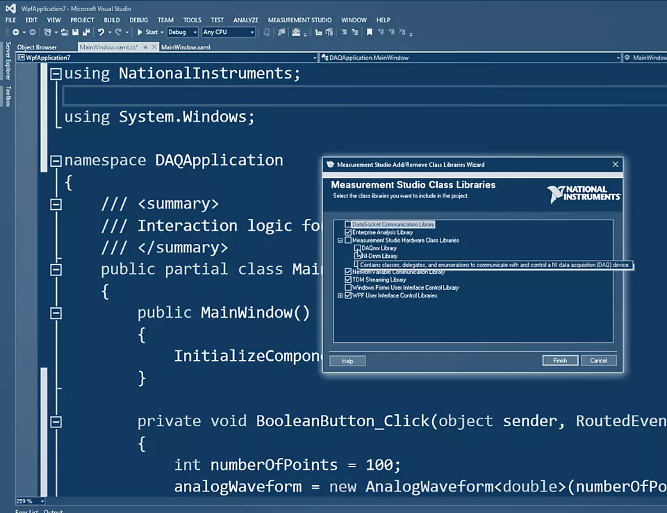 Use hardware auto-discovery and interactive panels to take your first measurement faster.