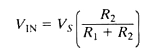 Relationship of Vs to VIN