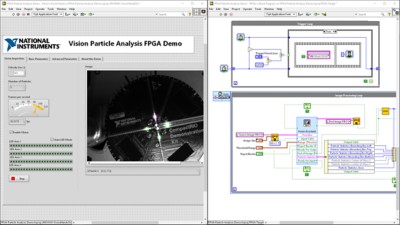 Vision Development Moduleを使用して、FPGAで高速画像処理を実行する