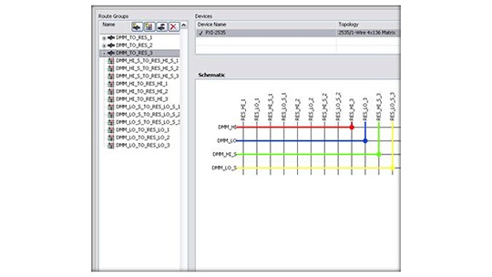 Visualize switch paths with NI Switch Executive