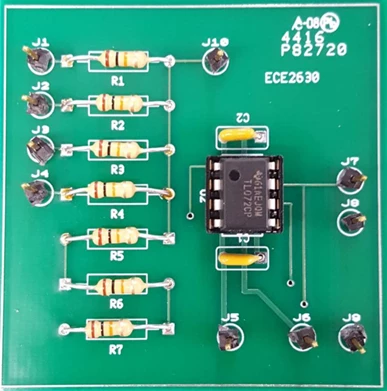 Fundamentals I at UVA final summing amplifier project