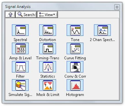 Take advantage of the many built-in functions to reduce the complexity associated with adding analysis and signal processing algorithms to an application