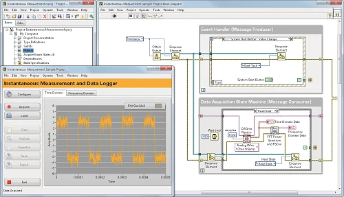 NI CompactDAQ (cDAQ)와 함께 LabVIEW 사용하기