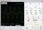 NI-ELVISmx Oscilloscope Panel